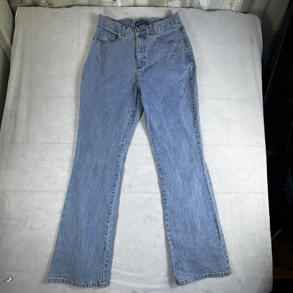 High Sierra Womens Bootcut Jeans Blue Denim Stretch 5-Pockets Retro Y2K‎ Size 8